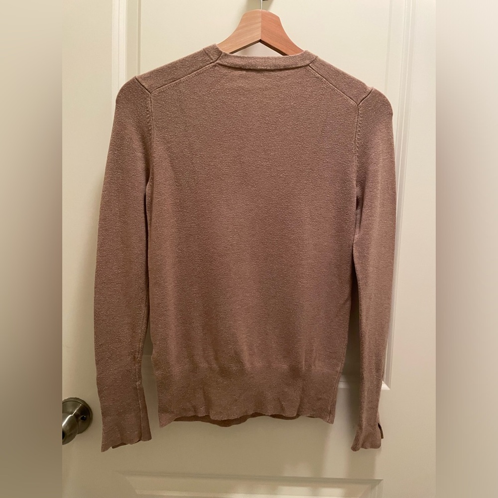 Zara Basic Fall Tan Sweater Top - Medium - image 2